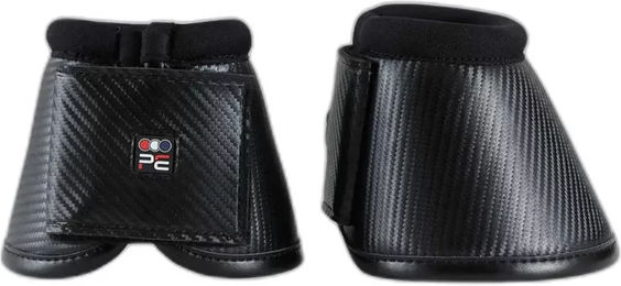 Premier Equine Carbon Wrap Over Reach Gamaschen für Pferde Schwarz XL – Bild 1 von 2