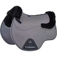 Produktbild von Premier Equine CC Air-Tech Square Stoßfeste Pferdematte aus Merinowolle in Schwarz oder Grau