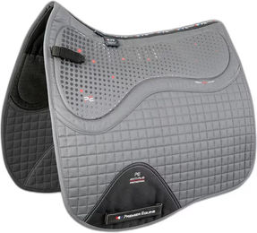 Premier Equine Close Contact Tech Grip Pro Dressurmatte für Pferde quadratisch rutschfest grau – Bild 1 von 1