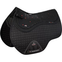 Produktbild von Premier Equine Close Contact Tech Grip Pro Sattelunterlage aus Baumwolle Schwarz