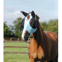 Produktbild von Premier Equine Comfort Tech Fliegenmaske aus Lycra Blau Größe L