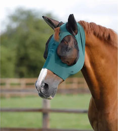 Produktbild von Premier Equine Comfort Tech Fliegenmaske aus Lycra in Grün