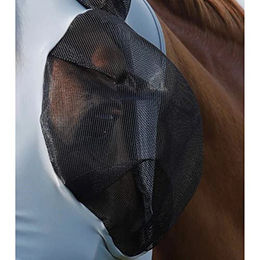 Premier Equine Comfort Tech Fliegenmaske für Pferde aus Lycra in Schwarz – Bild 1 von 2