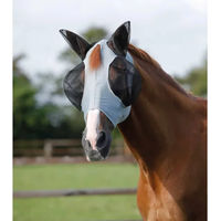 Produktbild von Premier Equine Comfort Tech Lycra Fliegenmaske für Pferde Grau Größe S