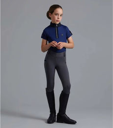 Produktbild von Premier Equine Concerto Reithose für Mädchen in Grau mit Full Grip