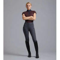 Produktbild von Premier Equine Concerto Reitleggings Damen mit Full Grip in Grau