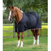 Produktbild von Premier Equine Cooler Buster Erfrischungsdecke für Pferde aus Polyester in Schwarz 160 cm