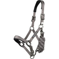 Produktbild von Premier Equine Corda Nylonhalfter für Pferde in Blau und Grau