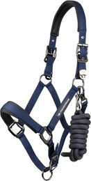 Produktbild von Premier Equine Corda Nylonhalfter für Ponys in Blau