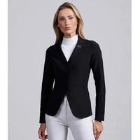 Produktbild von Premier Equine Cristalli Wettkampfjacke für Damen in Schwarz