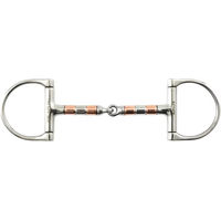 Produktbild von Premier Equine D-Ring Gebiss aus Edelstahl mit Kupferring für Pferde