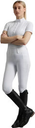 Produktbild von Premier Equine Damen Turnierleggings Luceo Reithose Weiß Größe 44
