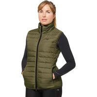 Produktbild von Premier Equine Dante Ärmellose Daunenjacke für Damen in Grün