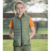 Produktbild von Premier Equine Dante Daunenweste für Kinder Unisex Grün 9/10 Jahre