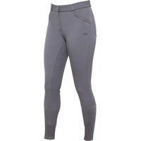Produktbild von Premier Equine Delta Reithose mit Grip für Damen in Grau