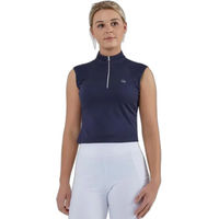 Produktbild von Premier Equine Derina Reitshirt Damen Ärmellos Blau Wasserabweisend Polyester