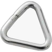 Produktbild von Premier Equine Dreiecksring für Decken aus Edelstahl in Silber