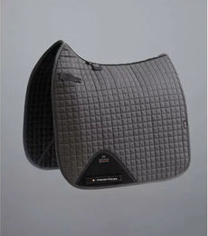 Premier Equine Dressurmatte für Pferde aus Baumwolle Close Contact Grau – Bild 1 von 4