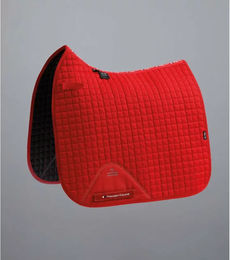Premier Equine Dressurmatte für Pferde aus Baumwolle Close Contact in Rot – Bild 1 von 4