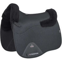 Produktbild von Premier Equine Dressurmatte für Pferde aus Merinowolle CC Air-Tech Square Schwarz