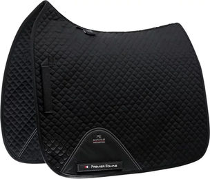 Produktbild von Premier Equine Dressurmatte für Ponys aus Baumwolle in Schwarz