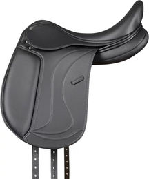 Produktbild von Premier Equine Dressursattel für Pferde aus Kunstleder in Schwarz