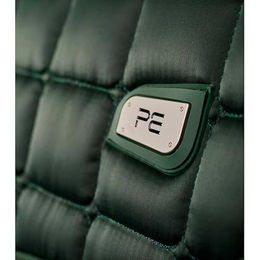 Premier Equine Dressurteppich Atlantis CC für Pferde aus Satin und Wolle in Grün – Bild 1 von 3