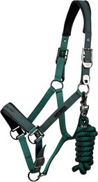 Produktbild von Premier Equine Duco Nylonhalfter für Ponys in Grün