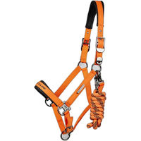 Produktbild von Premier Equine Duco Nylonhalfter für Ponys in Orange
