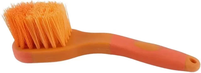 Premier Equine Eimerbürste aus Kunststoff in Orange – Bild 1 von 6
