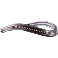 Produktbild von Premier Equine Elaborare Stirnband für Pferde aus Leder mit Diamanten in XL