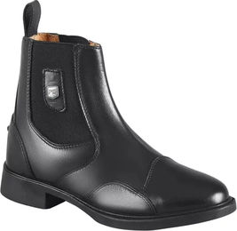 Premier Equine Elnaro Reitstiefel aus Leder für Kinder in Schwarz Grösse 33 EU – Bild 1 von 6