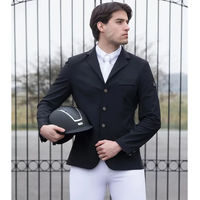 Produktbild von Premier Equine Enzo Turnierjacke für Herren in Schwarz
