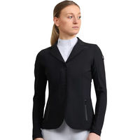Produktbild von Premier Equine Evinco Damenreitjacke für Turniere Schwarz Größe 38