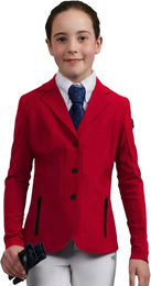 Produktbild von Premier Equine Evinco London Turnierjacke für Mädchen in Rot