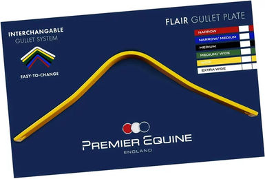 Produktbild von Premier Equine Flair Sattelbaum für Pferde in Gelb XL