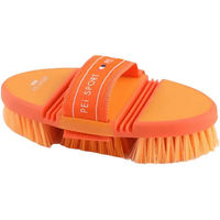 Produktbild von Premier Equine Flexible Weiche Bürste für Pferde Orange
