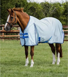 Produktbild von Premier Equine Fliegendecke aus Polyester in Blau