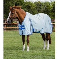 Produktbild von Premier Equine Fliegendecke aus Polyester in Blau für Pferde