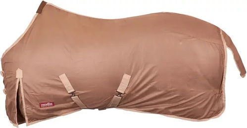 Premier Equine Fliegendecke Basic aus Polyester in Beige oder Braun Grösse 195/145 cm – Bild 1 von 2