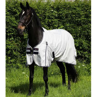 Produktbild von Premier Equine Fliegendecke für Pferde aus Baumwolle in Weiß