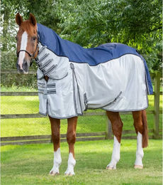 Produktbild von Premier Equine Fliegendecke ShowerTex aus Polyester in Blau