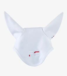 Produktbild von Premier Equine Fliegenhaube für Pferde Atlas Weiß Transparent XL