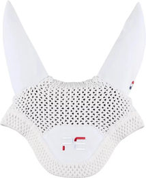 Produktbild von Premier Equine Fliegenhaube Sport in Weiß XL aus Häkelmaterial