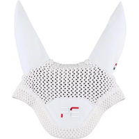 Produktbild von Premier Equine Fliegenhaube Sport in Weiß XL aus Häkelmaterial