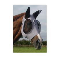 Produktbild von Premier Equine Fliegenmaske Comfort Tech Lycra für Pferde Größe M Grün