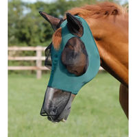 Produktbild von Premier Equine Fliegenmaske Comfort Tech Xtra Lycra in Grün Größe M