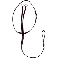 Produktbild von Premier Equine Fuscaldo Martingal für Pferde aus Leder in Braun oder Schwarz