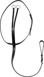 Produktbild von Premier Equine Fuscaldo Martingal für Pferde aus Leder in Schwarz