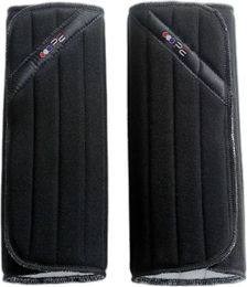 Premier Equine Gamaschen aus Fleece in Schwarz Größe S – Bild 1 von 5